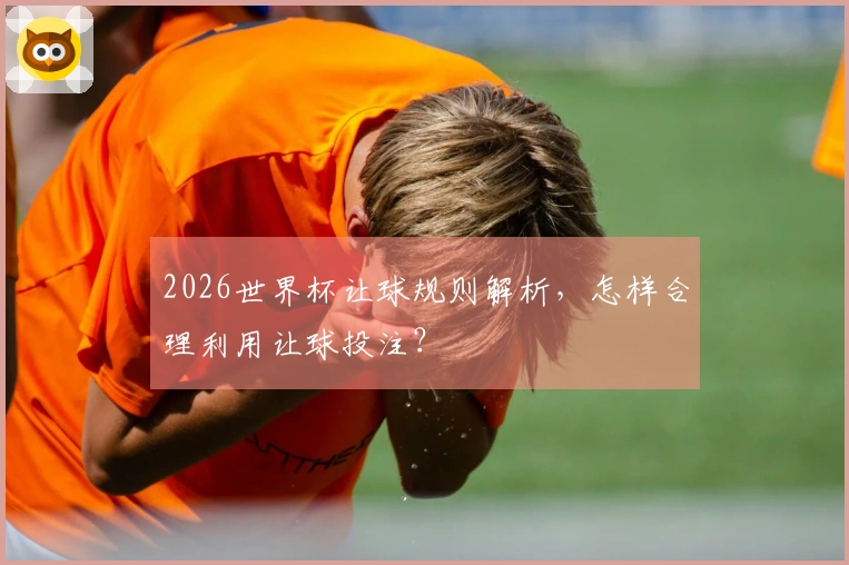 2026世界杯让球规则解析，怎样合理利用让球投注？
